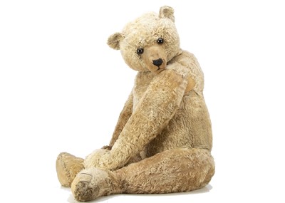 Lot 204 - A rare extremely large Farnell teddy bear circa 1920s