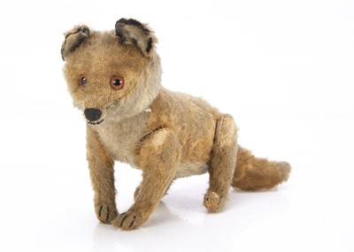 Lot 209 - A Steiff jointed fox circa 1912