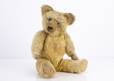 Lot 220 - A 1920s British musical teddy bear
