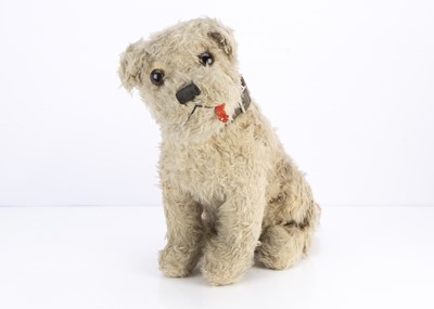 Lot 235 - A large J K Farnell seated Beauty dog 1930s