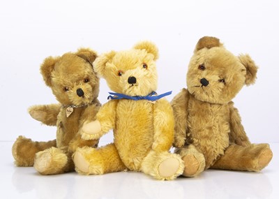 Lot 263 - Three late Alpha Farnell teddy bears