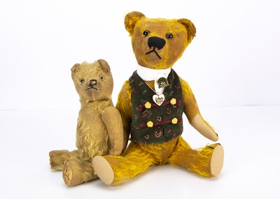 Lot 269 - Two British teddy bears 1920-30s