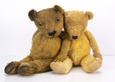 Lot 270 - Two 1930s Chiltern type teddy bears