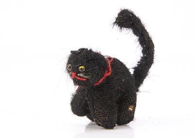 Lot 289 - A rare miniature Farnell WWI lucky black cat