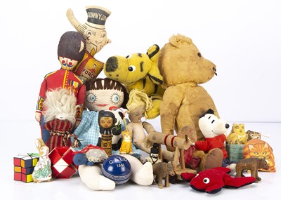 Lot 316 - Teddy bears and a large quantity of toys