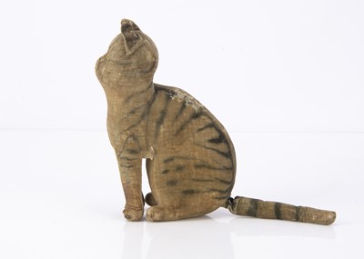 Lot 337 - A rare early Steiff seated velvet cat