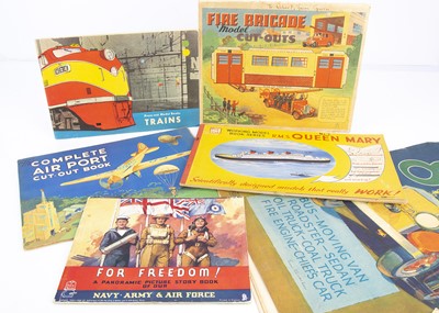 Lot 350 - Vehicle related cut-out books