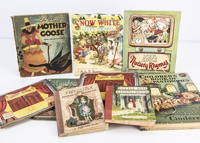 Lot 353 - Nursery Rhyme and Fairy Tale pop-up books