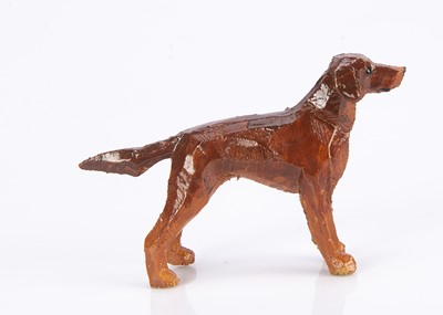 Lot 397 - A Forest Toys of Brockenhurst red setter dog