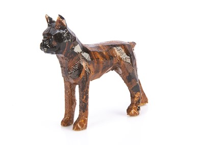 Lot 399 - A Forest Toys of Brockenhurst boxer dog