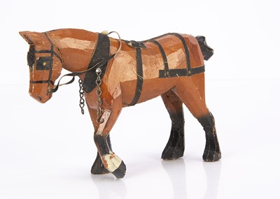 Lot 409 - A Forest Toys of Brockenhurst sample farm horse