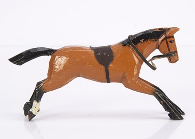 Lot 412 - A Forest Toys of Brockenhurst running horse