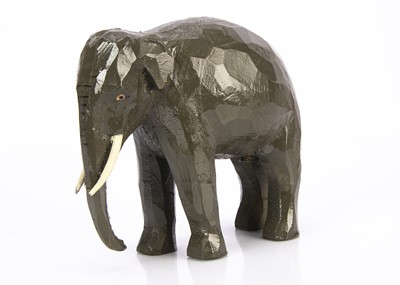 Lot 420 - A Forest Toys of Brockenhurst Indian bull elephant