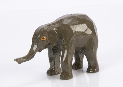 Lot 421 - A Forest Toys of Brockenhurst baby elephant