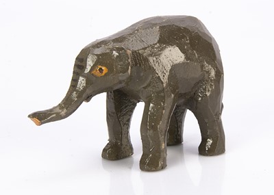 Lot 423 - A Forest Toys of Brockenhurst baby elephant