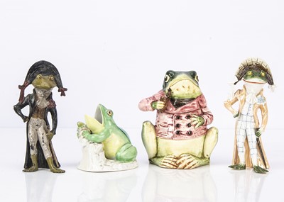 Lot 482 - Ornamental frogs