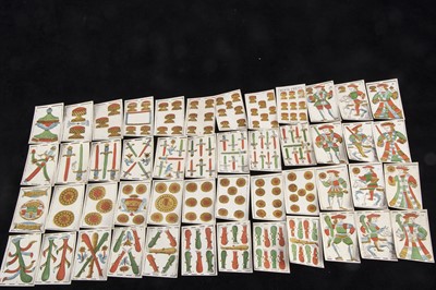 Lot 497 - A Felix Solesio Spanish National Pattern playing cards circa 1780