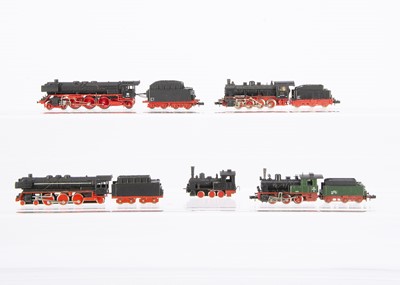 Lot 613 - unboxed Arnold N Gauge Prototype and Other Archive Steam Locomotives