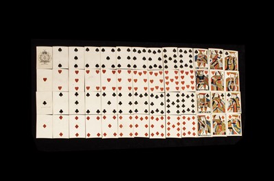 Lot 502 - A 19th century Hunt & Sons No 56 Superfine playing cards