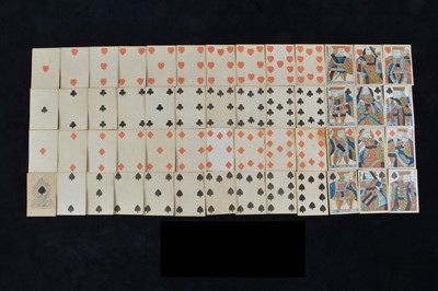 Lot 512 - A Sutton & Co Knights playing cards circa 1800