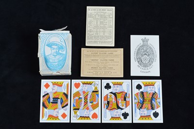 Lot 523 - A fine De La Ru & Co Henry VIII playing cards in original wrapper circa 1870