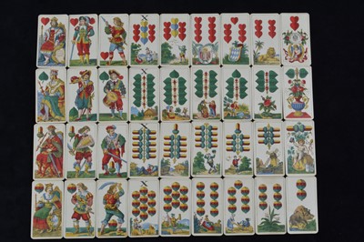 Lot 526 - A German Stralsunder Spielkarten Fabriken Trappola  playing cards
