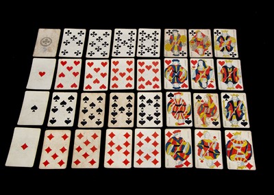 Lot 530 - Two sets of late 19th century French playing cards