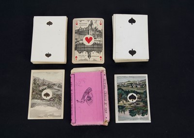 Lot 533 - Two 19th century German packs of playing cards