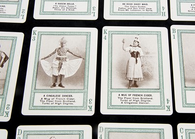 Lot 536 - A The US Playing Card Co (Cincinnati) for H P Gibson & Sons Ltd Educational Games Strange People