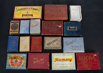 Lot 543 - Card and other games