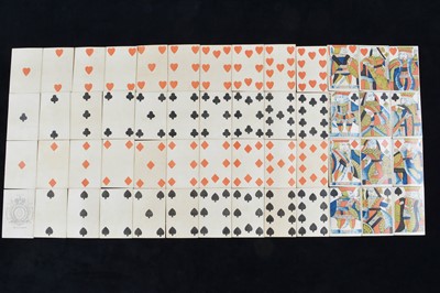 Lot 545 - A Hunt & Sons Superfine No 12 playing cards circa 1820