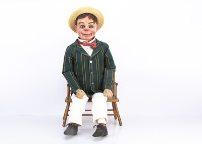 Lot 563 - Vic Taylor and Bill Norman’s Sammy Insull ventriloquist puppet