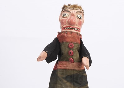 Lot 572 - A professional Punch & Judy hangman puppet from the Vic Taylor and Billy Norman collection