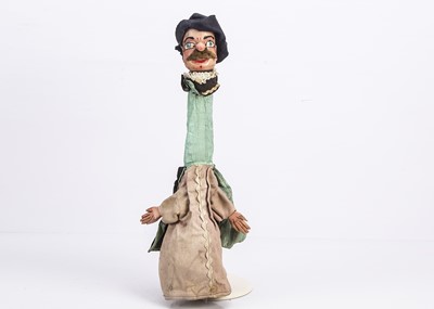 Lot 576 - A professional Punch & Judy Beadle puppet from the Vic Taylor and Billy Norman collection