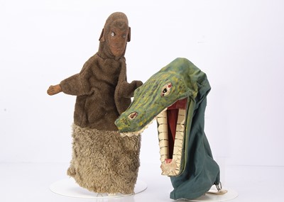Lot 581 - Two professional Punch & Judy puppets from the Vic Taylor and Billy Norman collection