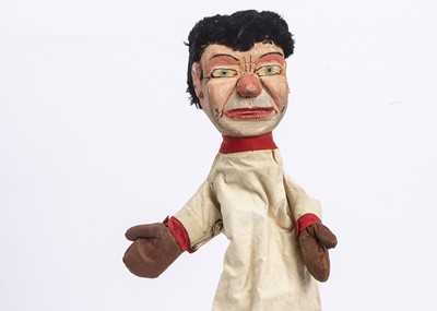 Lot 582 - A professional Punch & Judy boxer puppet from the Vic Taylor and Billy Norman collection