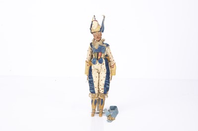 Lot 589 - A late 19th century Venetian courtier puppet