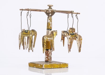 Lot 606 - An Indian carousel toy 1920s