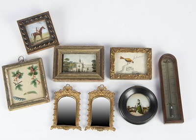 Lot 743 - Various small framed items