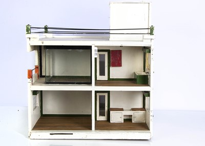 Lot 764 - A 1930s British Modernist dolls’ house