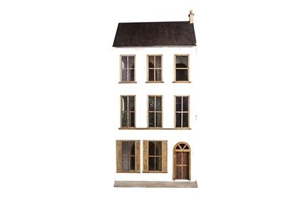 Lot 785 - A second half of the 20th century painted wooden dolls’ house