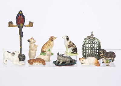 Lot 850 - Dolls’ house pets