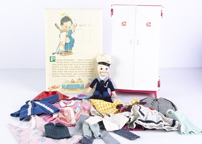 Lot 899 - Sindy wardrobe and clothes