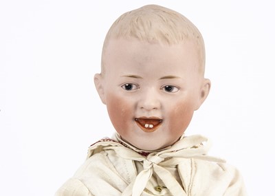 Lot 928 - A Gebruder Heubach character laughing boy doll