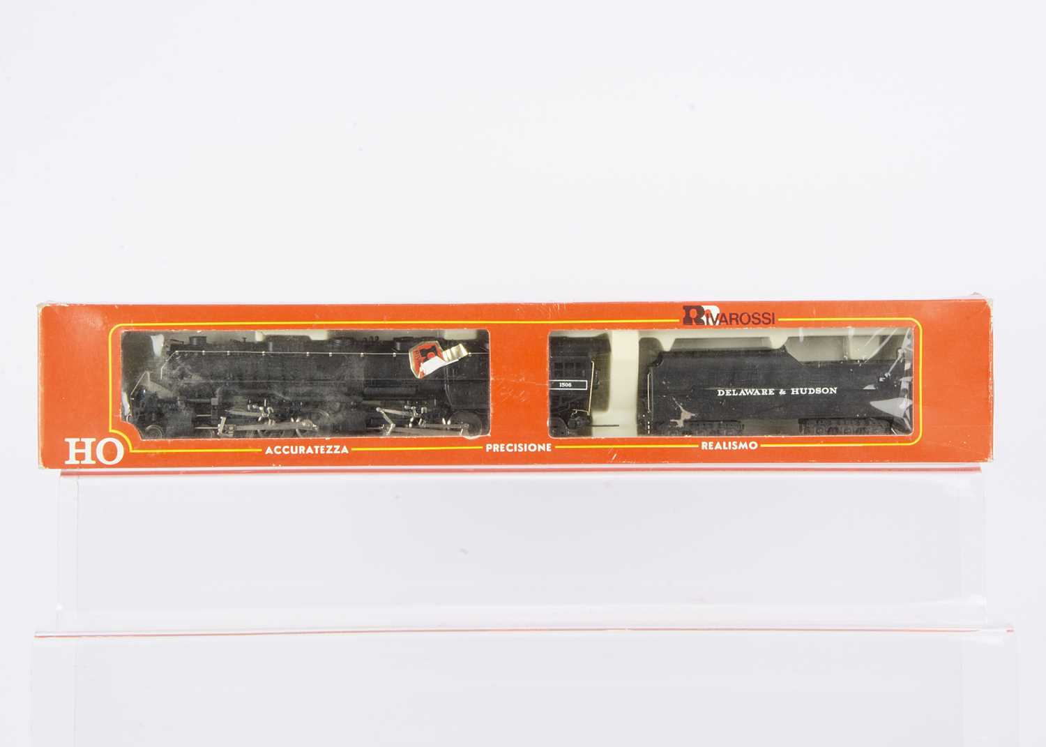 Lot 776 - Rivarossi American HO Gauge Delaware & Hudson Challenger Steam Locomotive and Tender