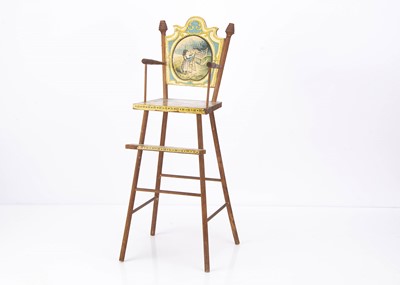 Lot 956 - A Bliss (American) doll’s highchair