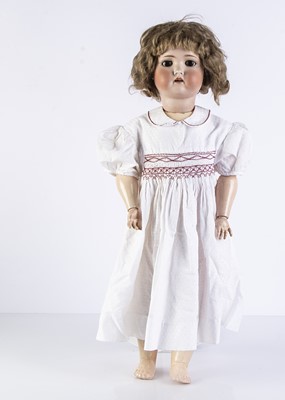 Lot 999 - A German 182 bisque child doll