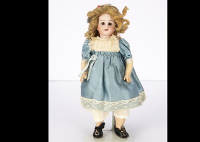 Lot 1004 - A small Simon & Halbig 749 DEP child doll