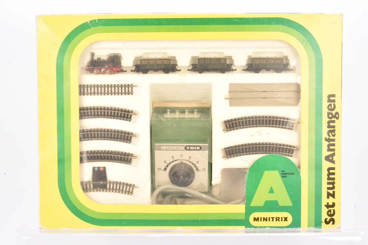 Lot 6 - Minitrix N Gauge Continental Branchline Steam Train Set