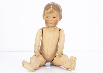 Lot 1037 - A rare Kathe Kruse doll No 1 circa 1917